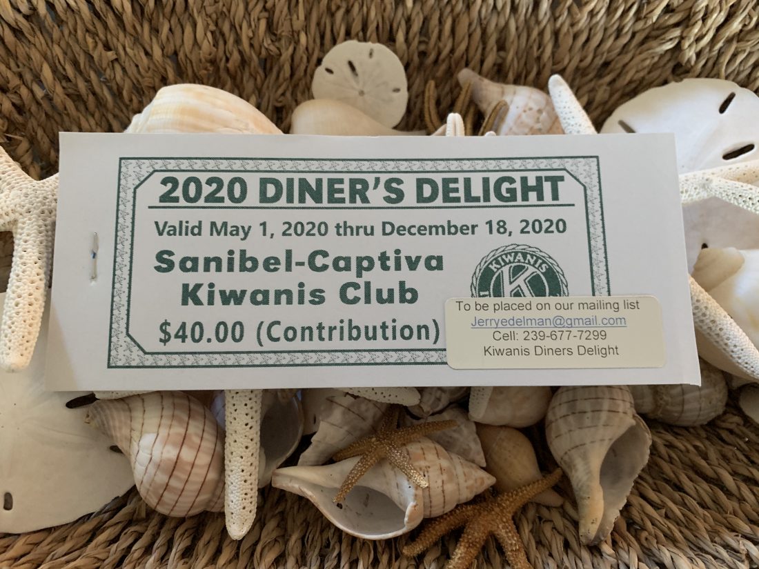 Kiwanis Club wraps up coupon book program for year | News, Sports, Jobs - SANIBEL-CAPTIVA - Island Reporter, Islander and Current - Vimarsana News